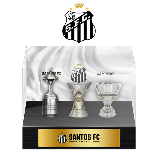 Santos FC Championship Trophy Display Case