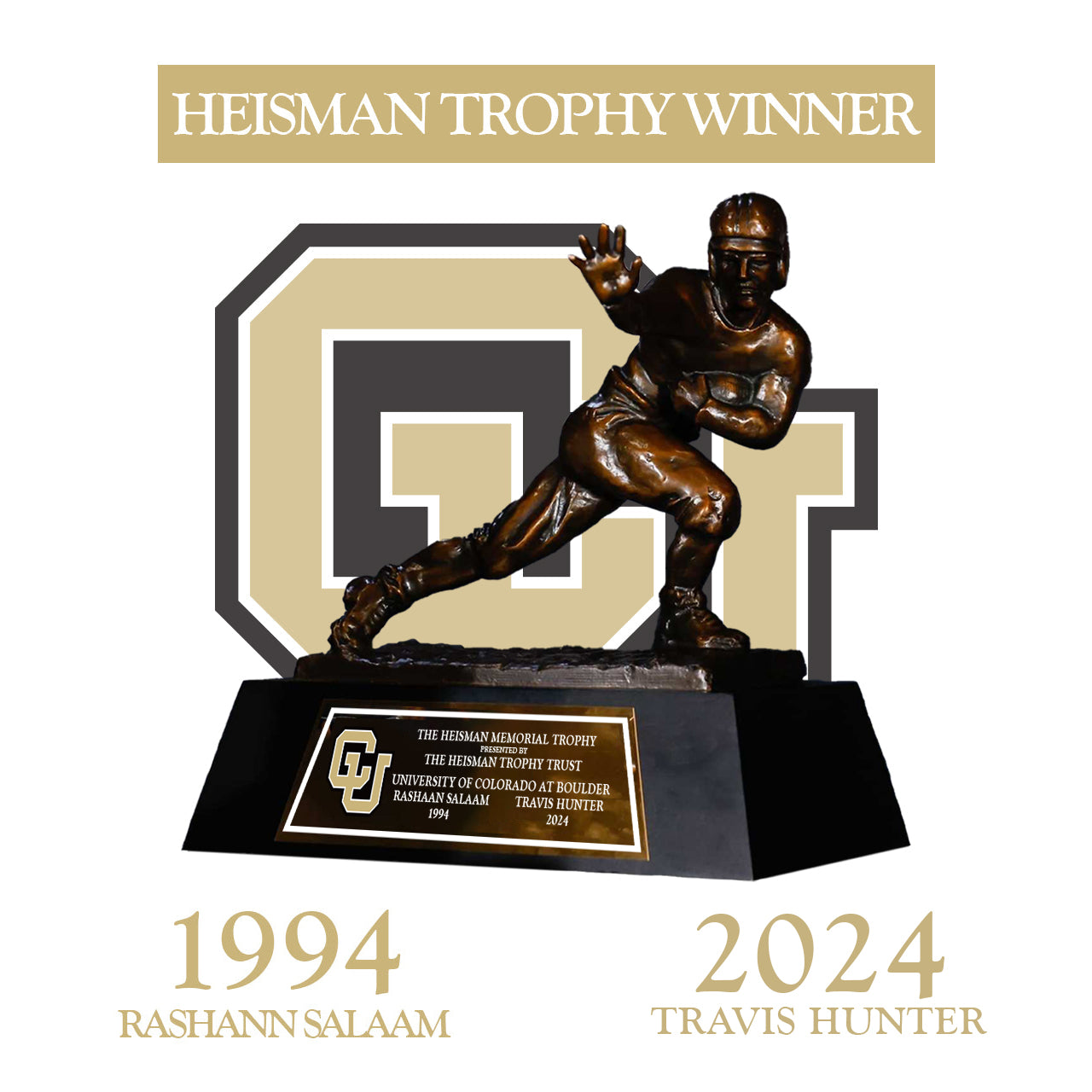 Colorado 2024/1994 NCAA Heisman Trophy