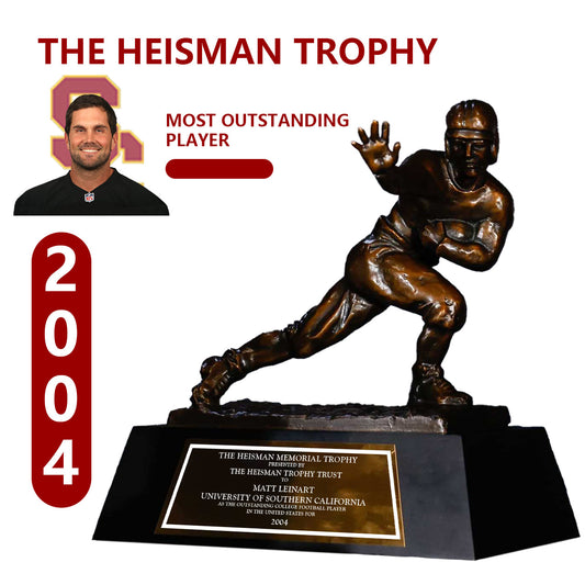 2004 USC Trojans Matthew Stephen Leinart  NCAA Heisman Trophy