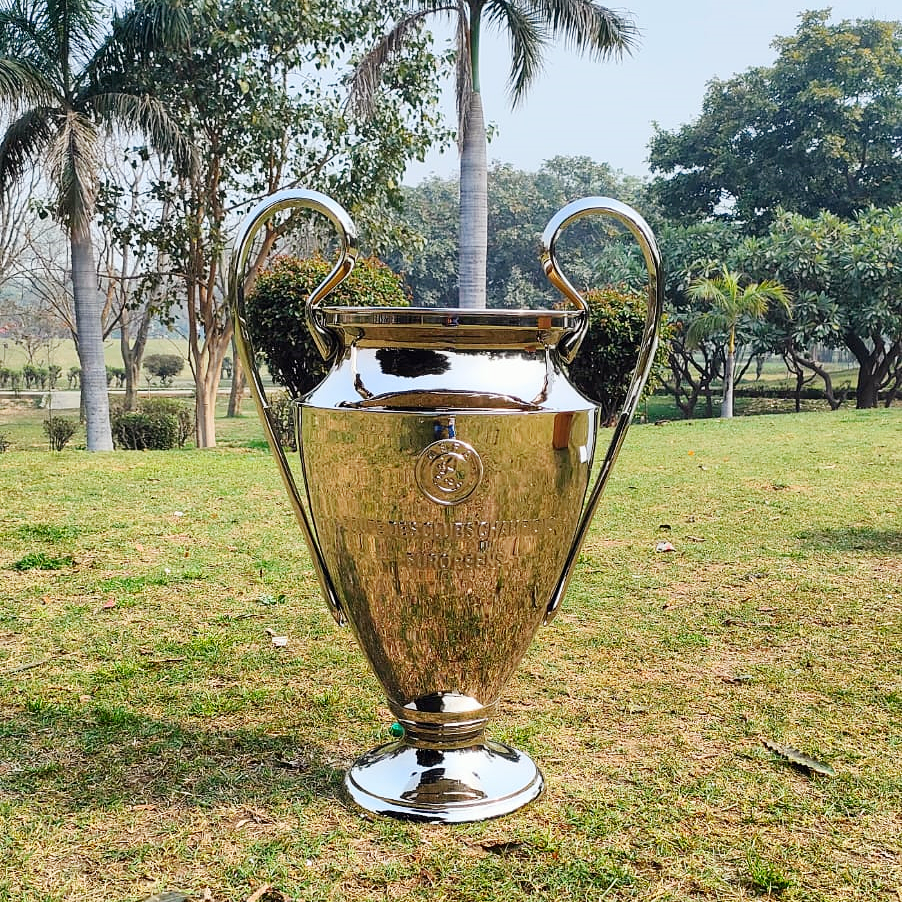 [Metal Version]Champions League Trophy (Indicate what ribbon you want)