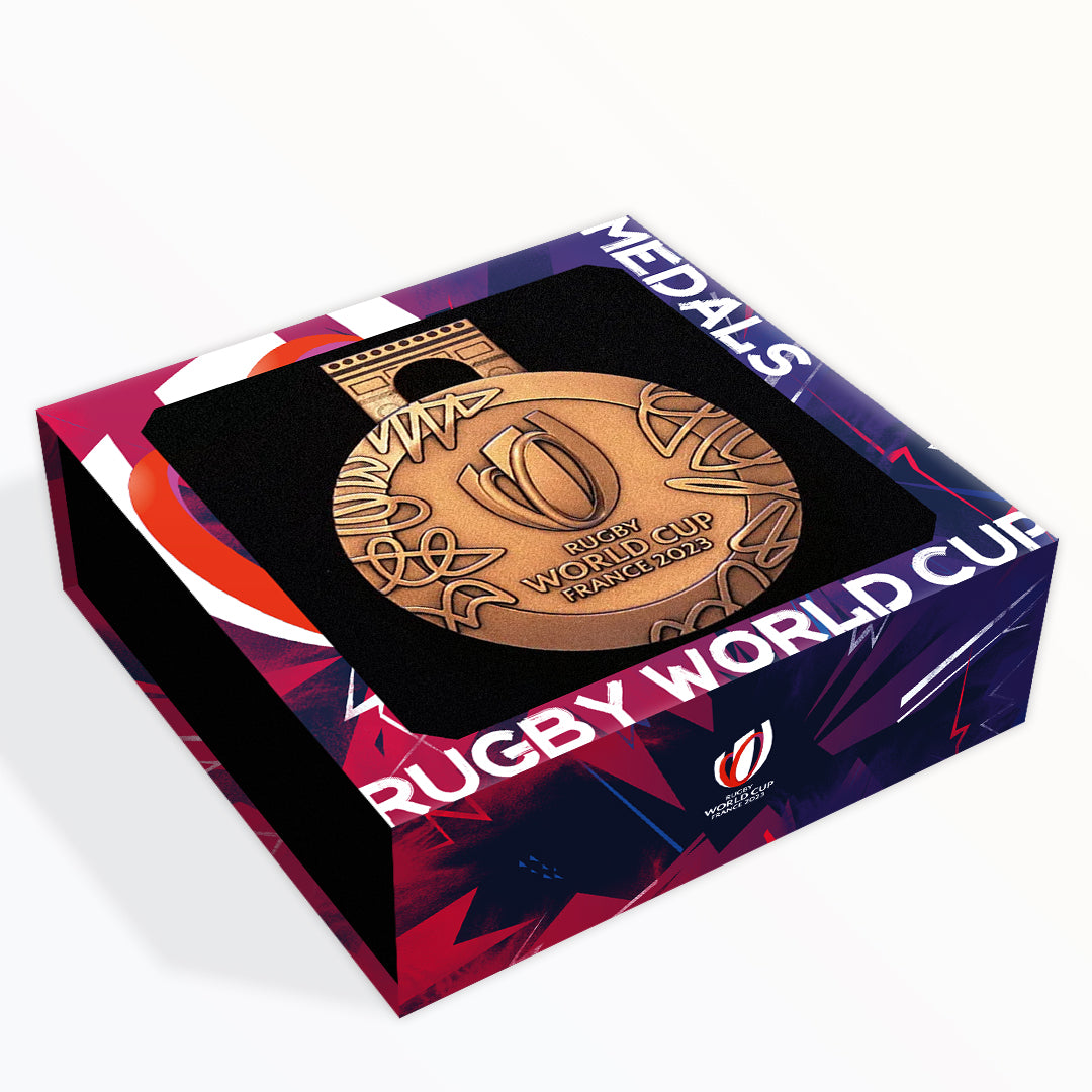 The  2023 Rugby World Cup Champions Bronze Medal Box Set