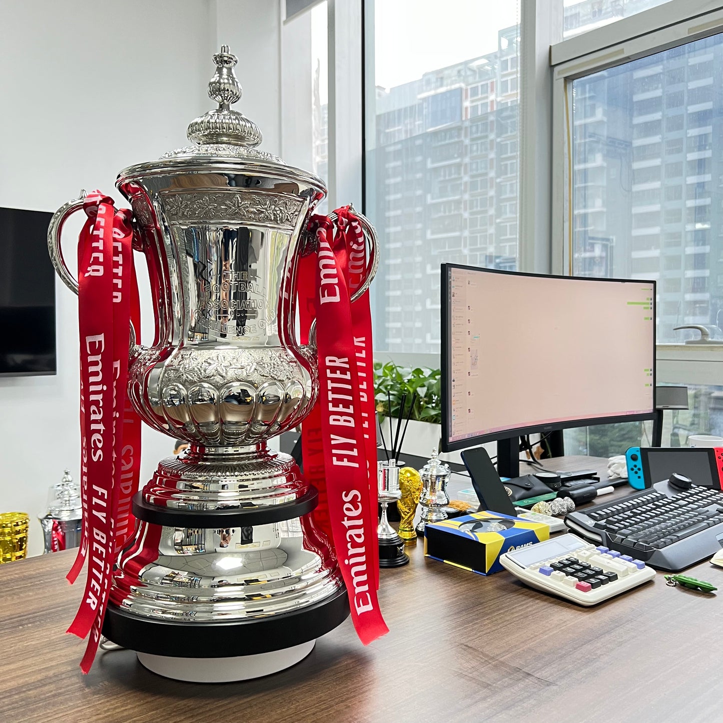 Metal  FA CUP Trophy