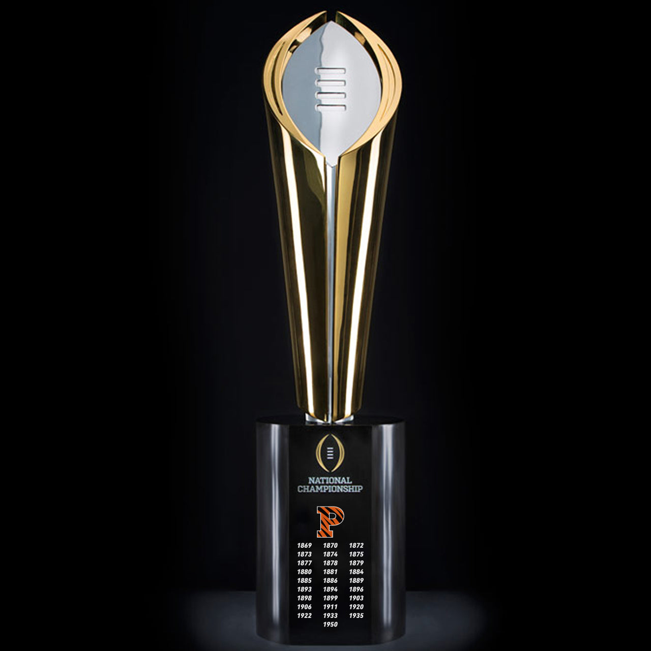 [NCAAF]Princeton Tigers CFP National Championship Trophy