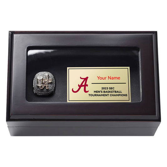 [Customized Version]2023 Alabama Men’s Basketball SEC Championship Ring