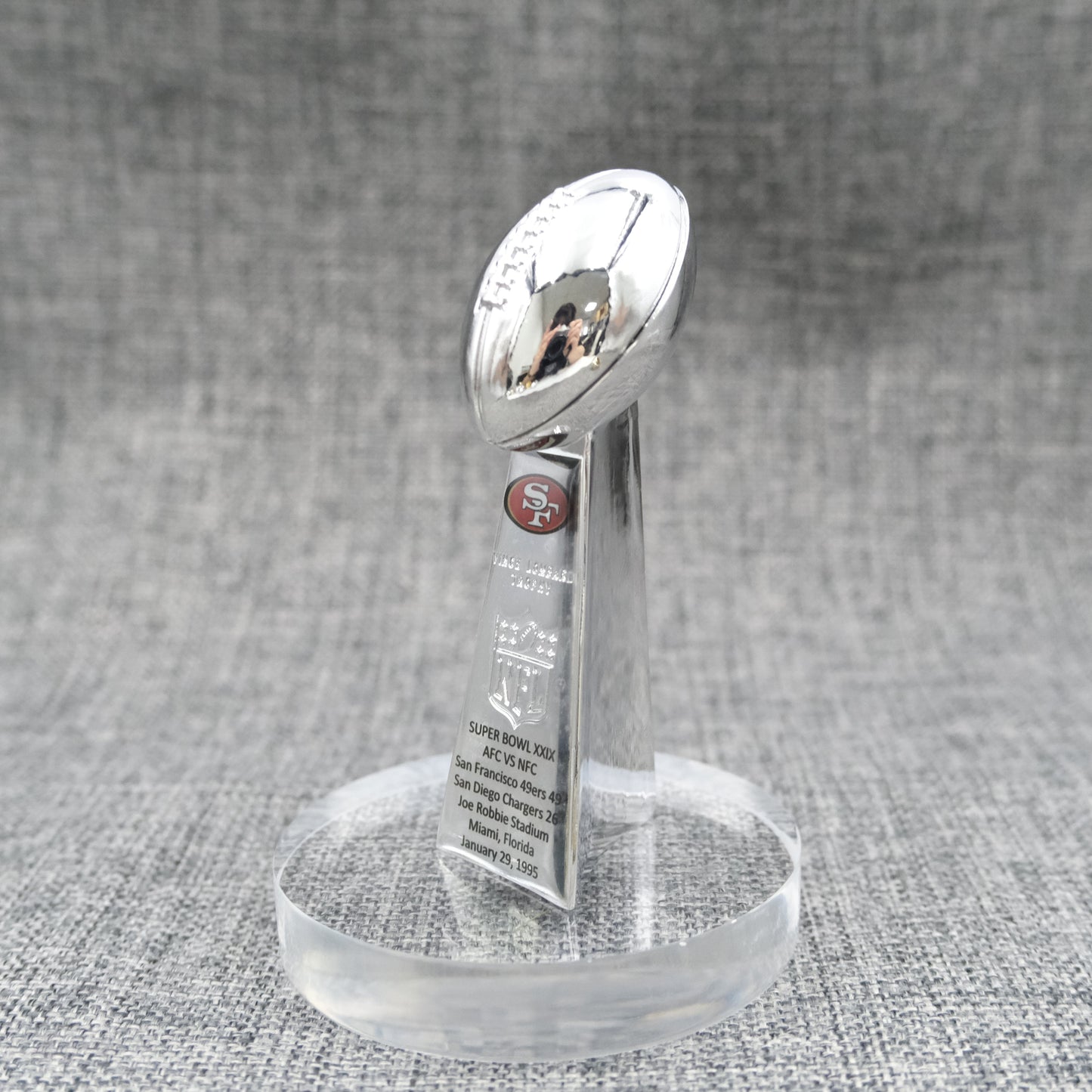 San Francisco 49ers Super Bowl Trophy Team Logo