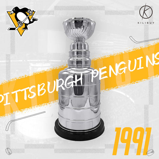 [NHL]1991 Stanley Cup Trophy ,Pittsburgh Penguins