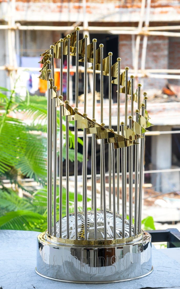 [MLB]2000 World Series Trophy,New York Yankees