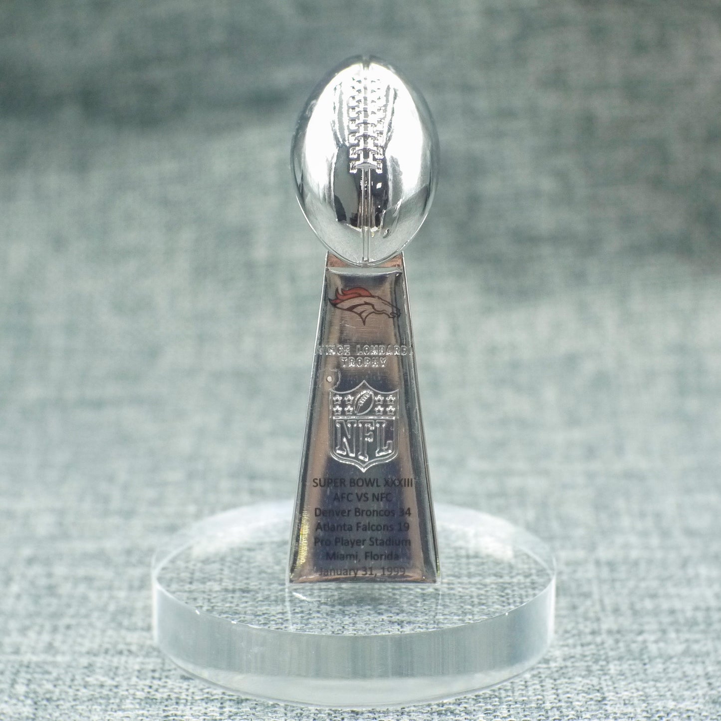 Denver Broncos Super Bowl Trophy Team Logo