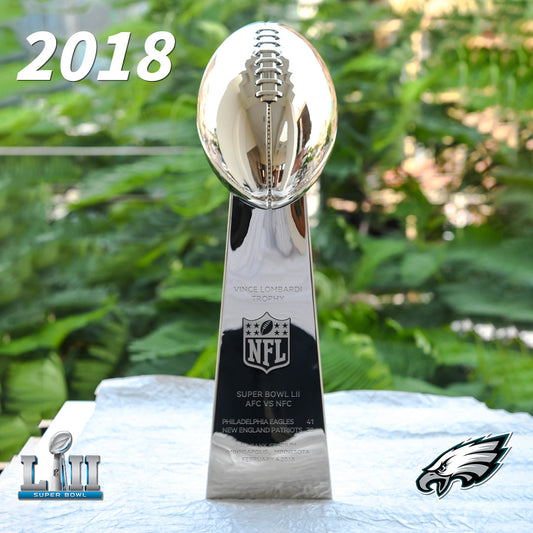 [NFL]2018 Vince Lombardi Trophy, Super Bowl 52, LII Philadelphia Eagles