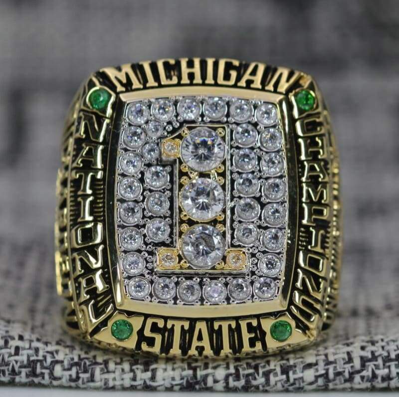 Michigan State Spartans College Basketball National Championship Ring (2000) - Premium Series