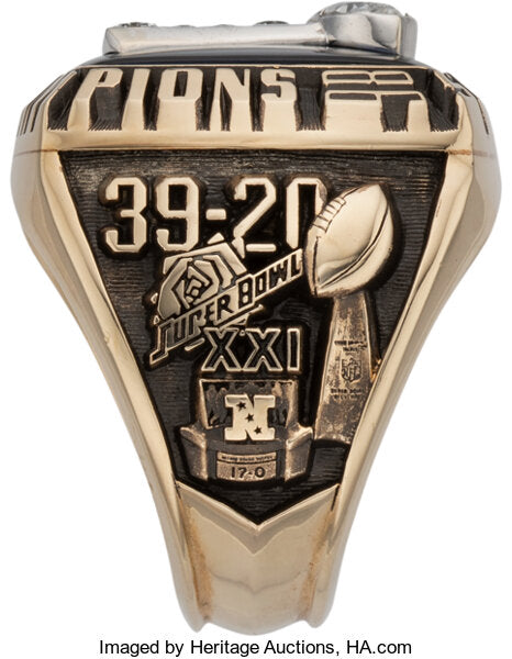 1986 New York Giants Super Bowl Championship Ring