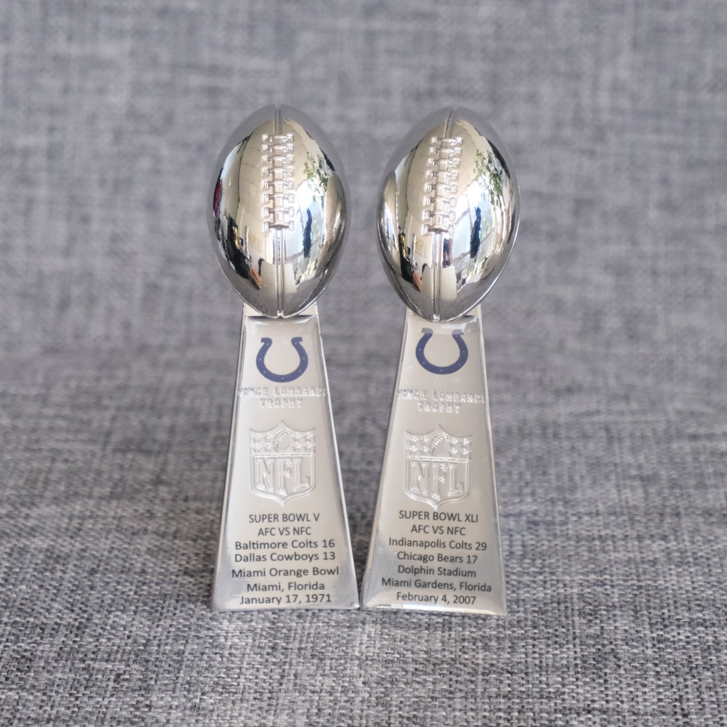 Indianapolis Colts Super Bowl Trophy Team Logo