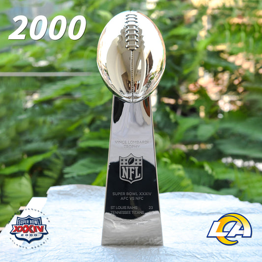 [NFL]2000 Vince Lombardi Trophy, Super Bowl 34, XXXIV St. Louis Rams