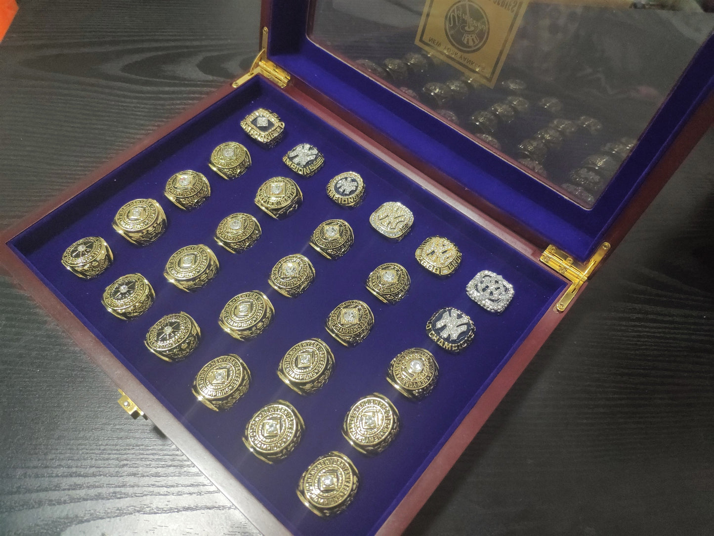 27 PCS New York Yankees 1923-2009 World Series Championship Rings Set