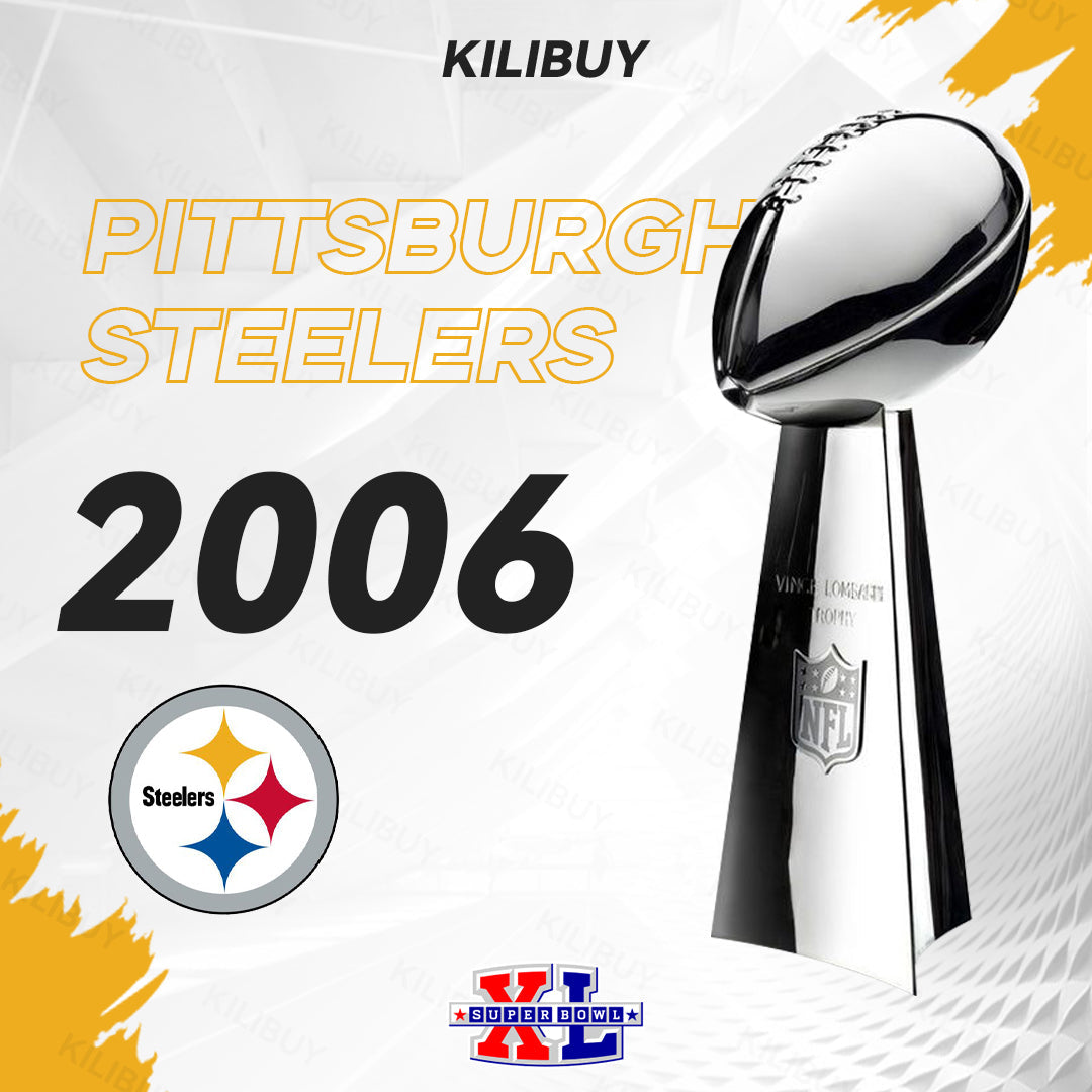 [NFL]2006 Vince Lombardi Trophy, Super Bowl 40, XL Pittsburgh Steelers