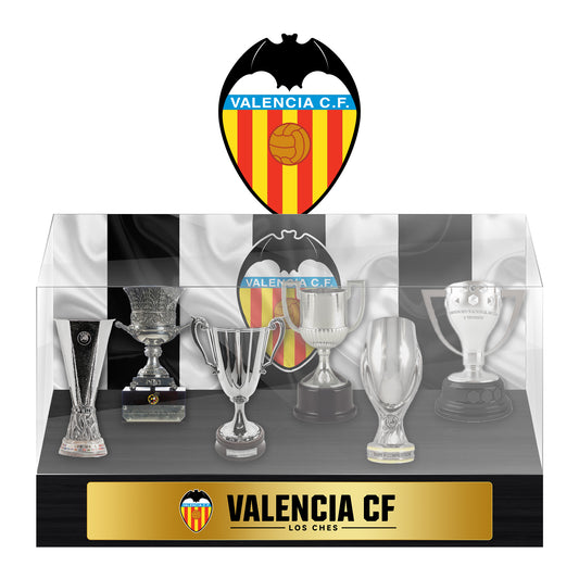 Valencia CF Football Championship Trophy Display Case