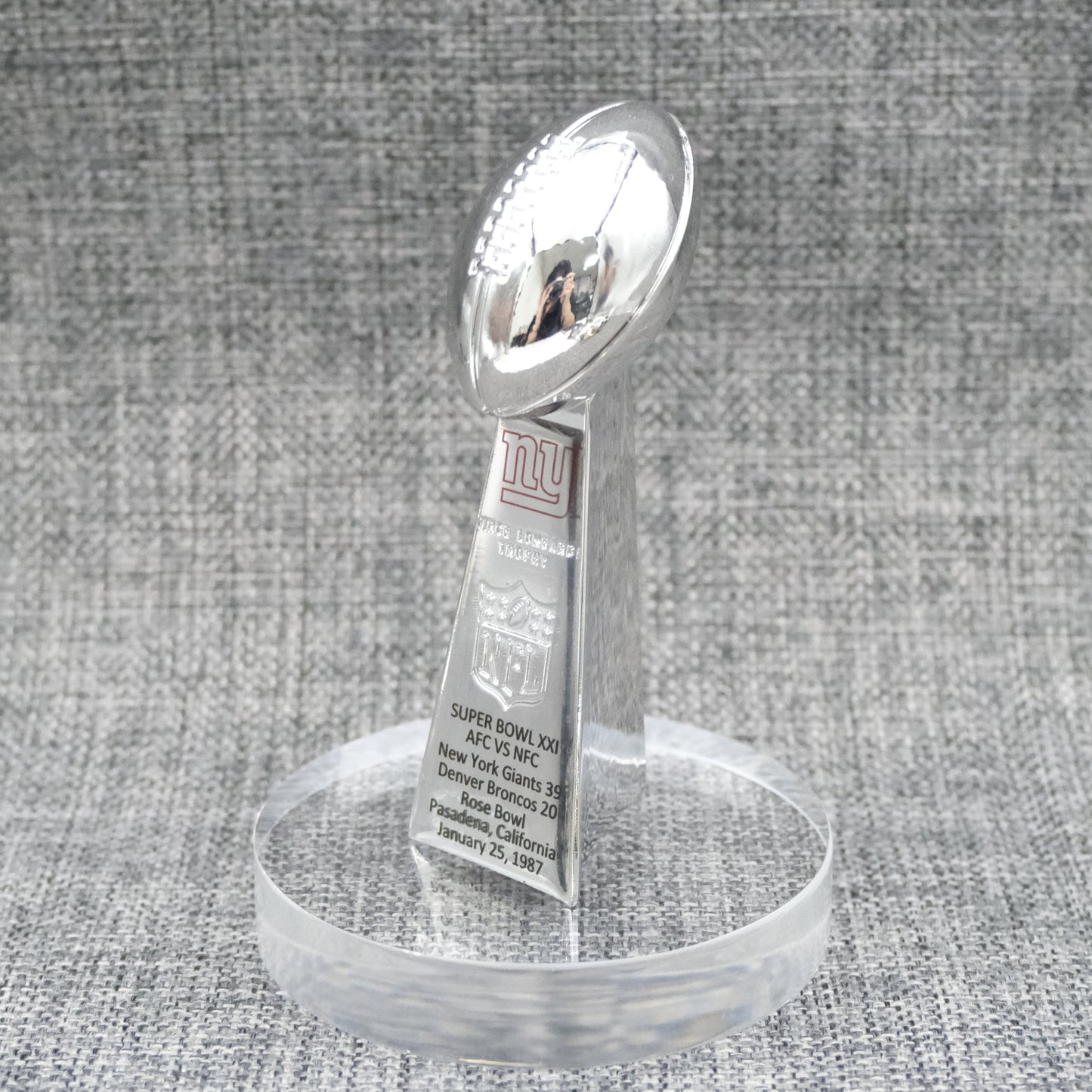 New York Giants Super Bowl Trophy Team Logo