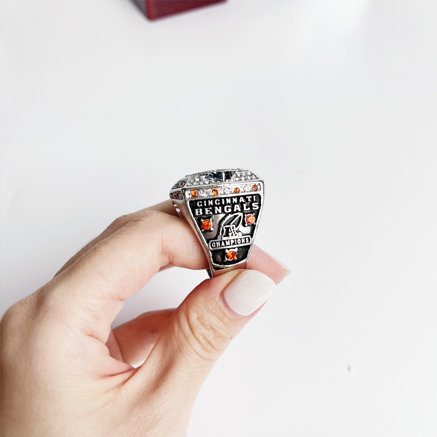 2021 AFC Championship Rings  Cincinnati Bengals NFL