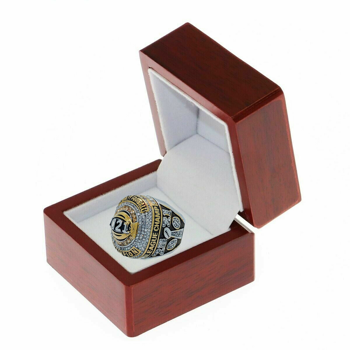 2021 Fantasy Football Championship Ring and Ring Display Case