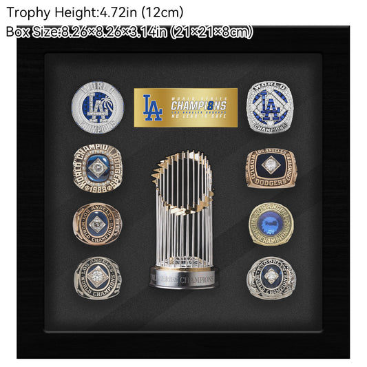 Los Angeles Dodgers MLB Trophy And Ring Box