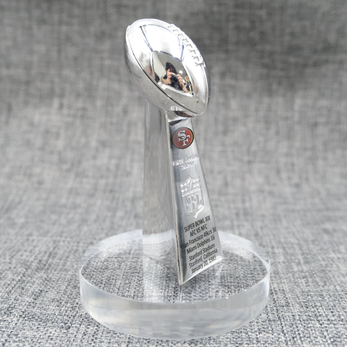 San Francisco 49ers Super Bowl Trophy Team Logo