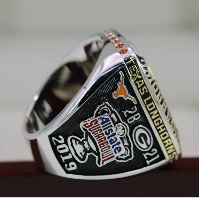 2018 Texas Longhorns College Football Sugar Bowl Championship Ring - Premium Series