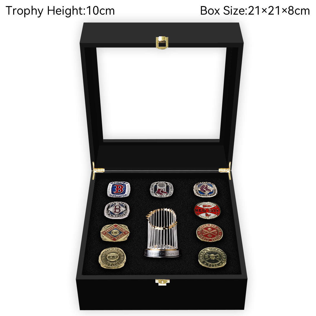 Boston Red Sox MLB Trophy And Ring Box