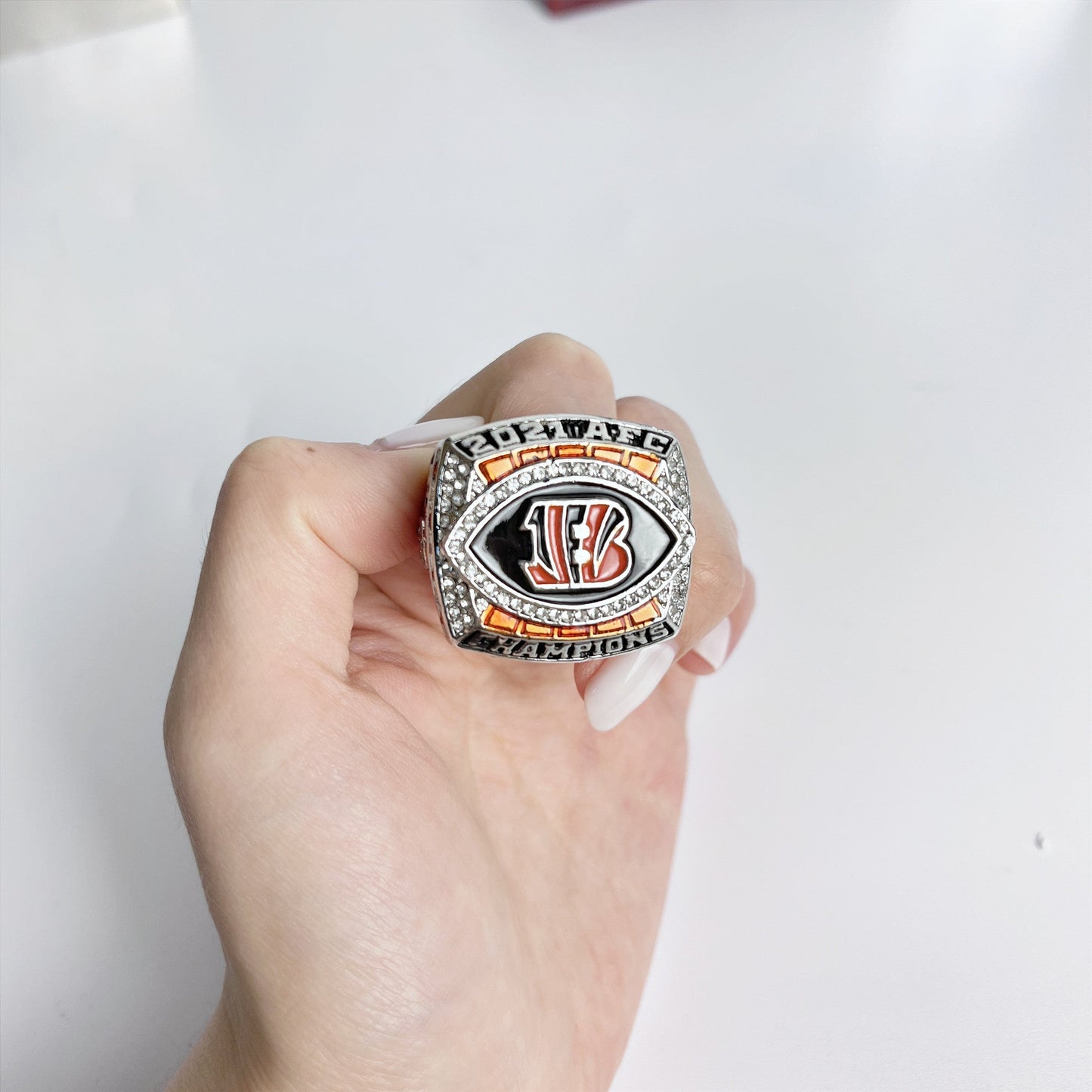 2021 AFC Championship Rings  Cincinnati Bengals NFL