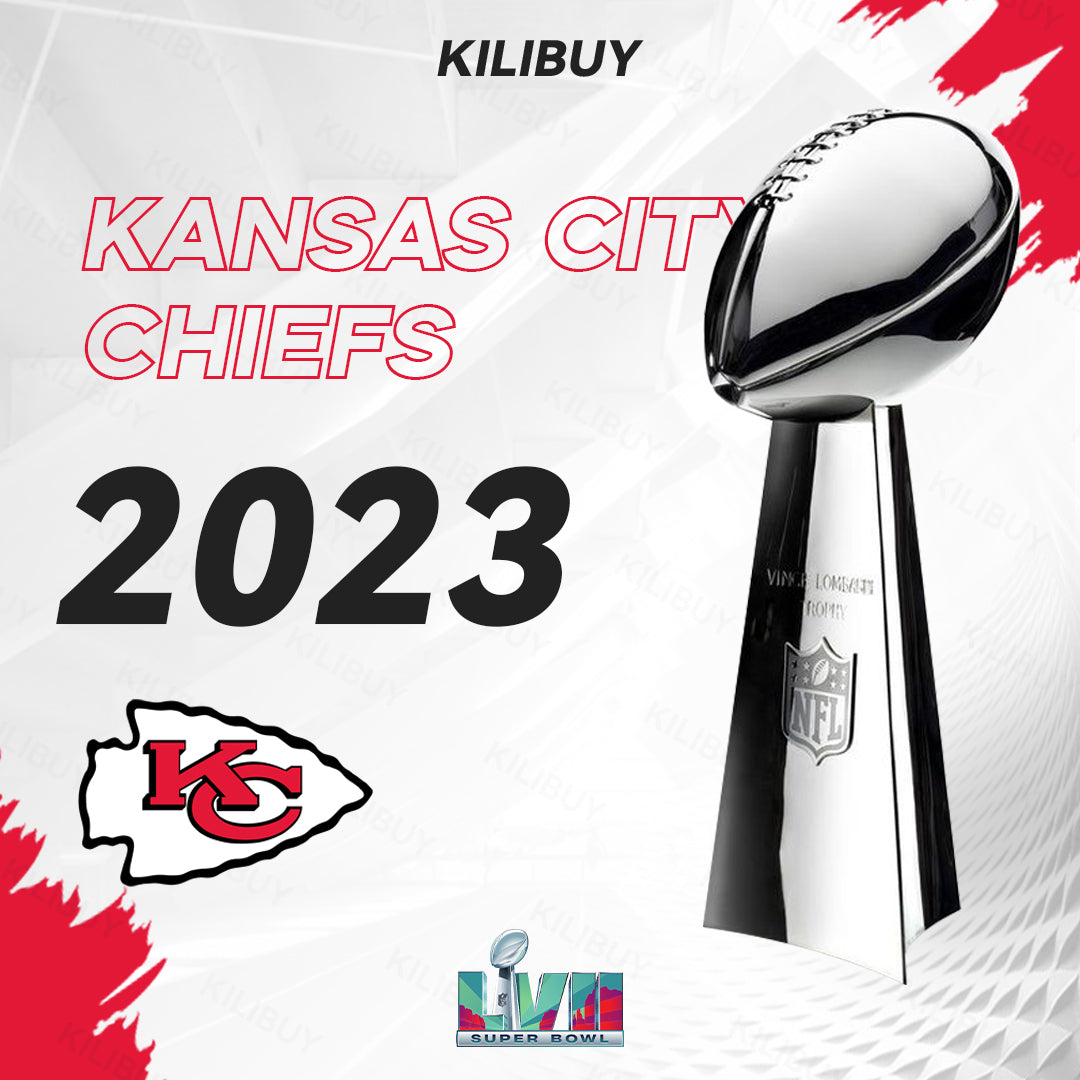 [NFL]2023   Vince Lombardi Trophy, Super Bowl 57, LVII  Kansas City Chiefs NFL