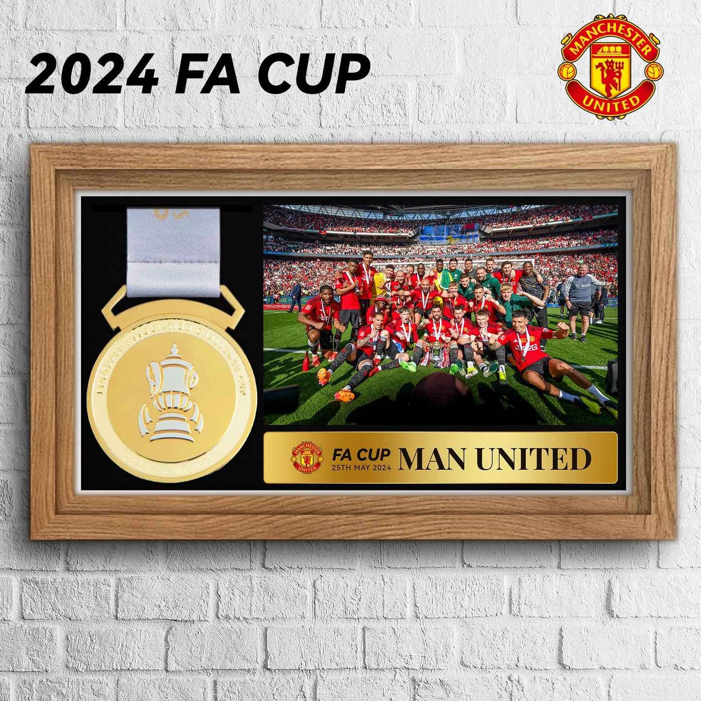 FA Cup Trophy(Indicate what ribbon you want)