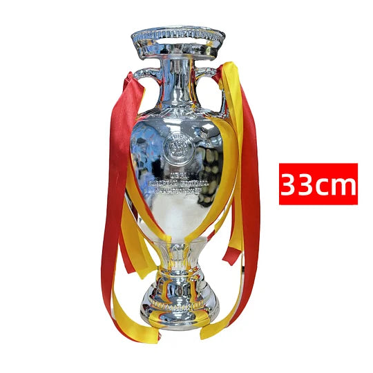 UEFA Euro Cup Trophy Henri Delaunay Cup(Indicate what ribbon you want)