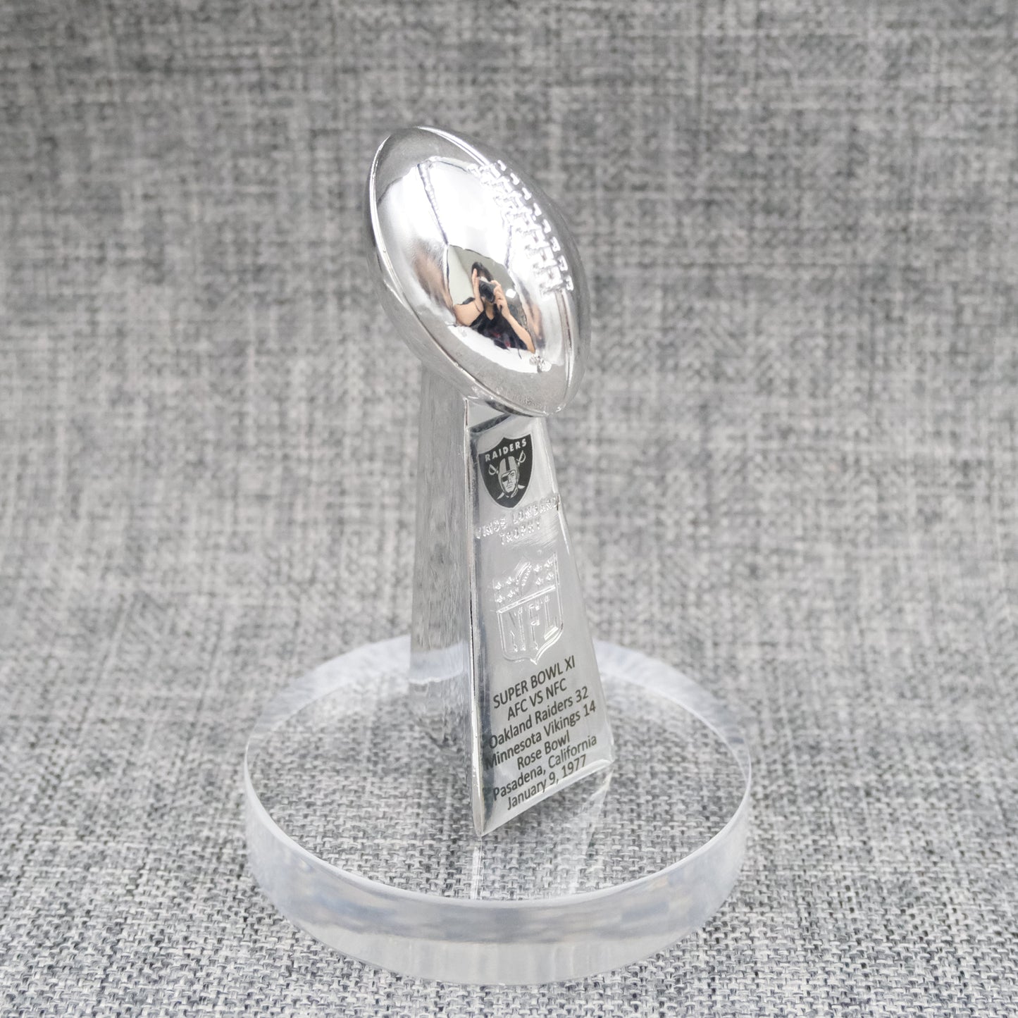 Las Vegas Raiders(Los Angeles Raiders) Super Bowl Trophy Team Logo