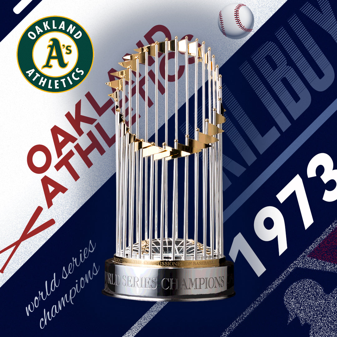 [MLB]1973 OAKLAND ATHLETICS MLB WORLD SERIES WINNER