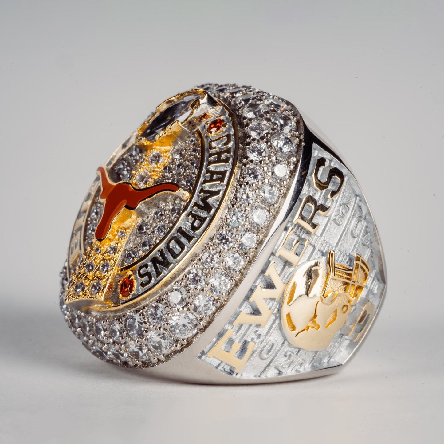 2023 Texas Longhorns BIG 12 National Team Ring-Official Version