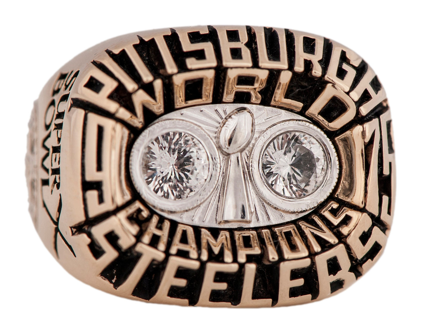 1975 Pittsburgh Steelers Super Bowl Championship Ring