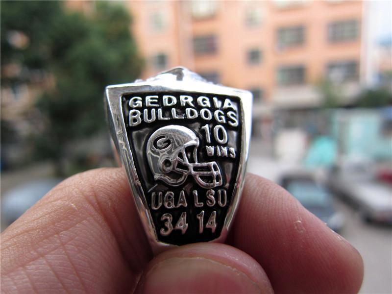 Georgia Bulldogs SEC College Football Championship Ring (2005)