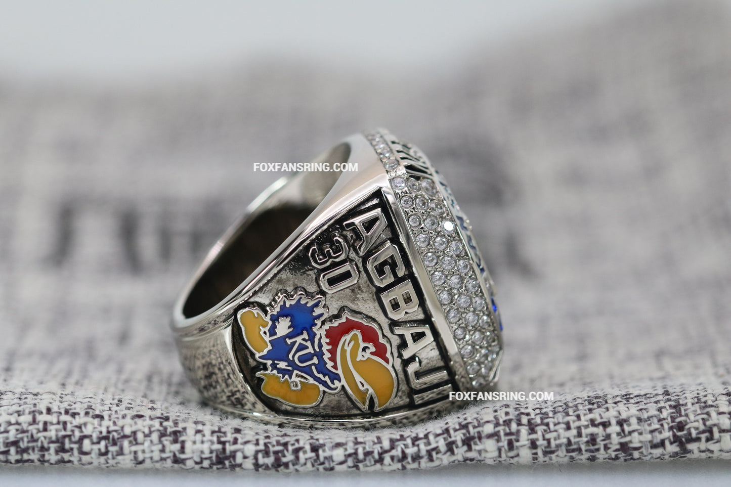 Fans Edition 2022 Kansas Jayhawks Basketball National Championship Ring - Premium Series