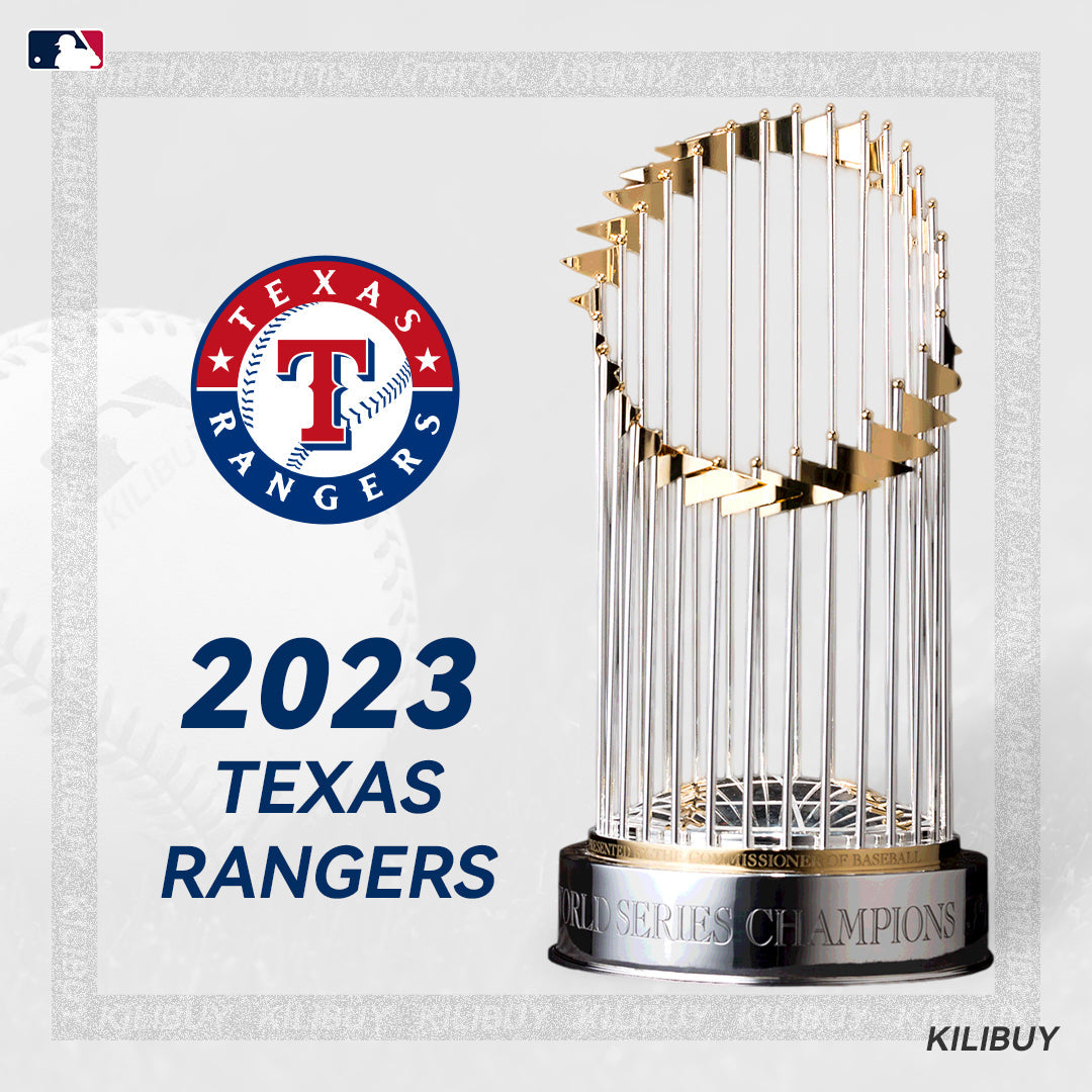 [MLB]2023 World Series Trophy ,Texas Rangers