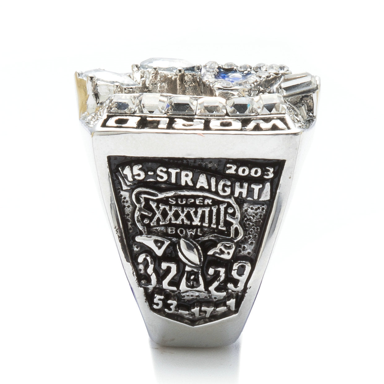 2003 New England Patriots World Championship Ring