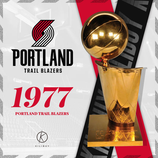 [NBA] 1977 Larry O'Brien NBA Championship Trophy,Portland Trail Blazers