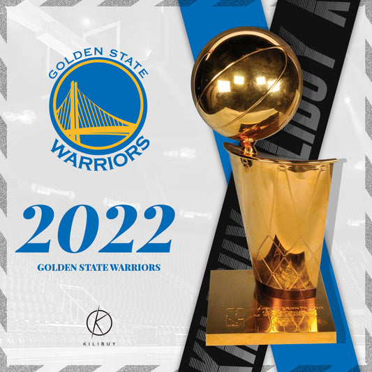 [NBA] 2022 Larry O'Brien NBA Championship Trophy, Golden State Warriors