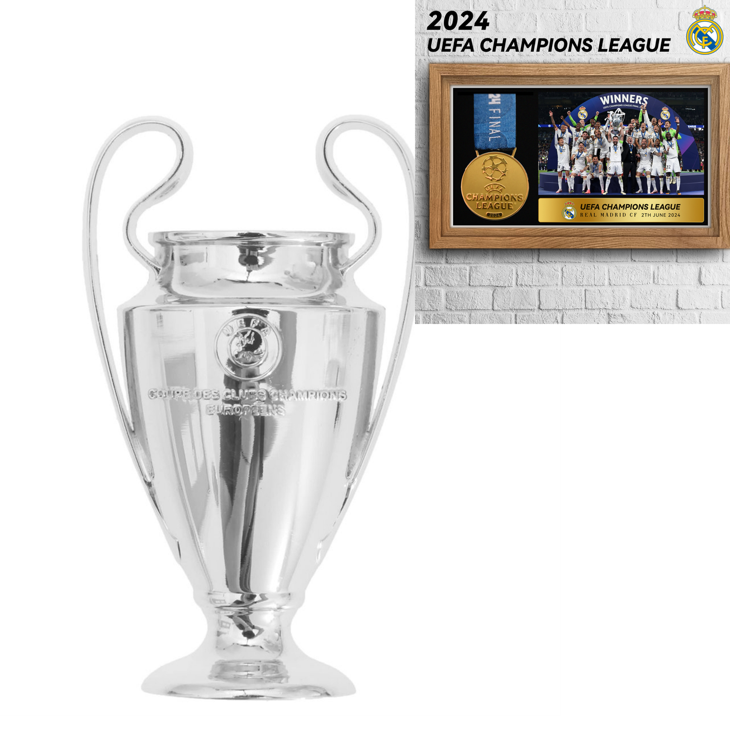 Champions League Trophy(Engrave The 2023-24 Season Champions)