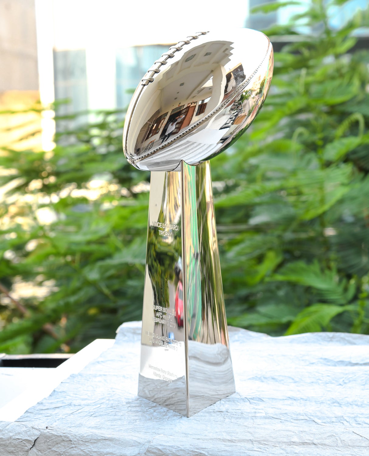 [NFL]1988 Vince Lombardi Trophy, Super Bowl 22, XXII Washington Redskins