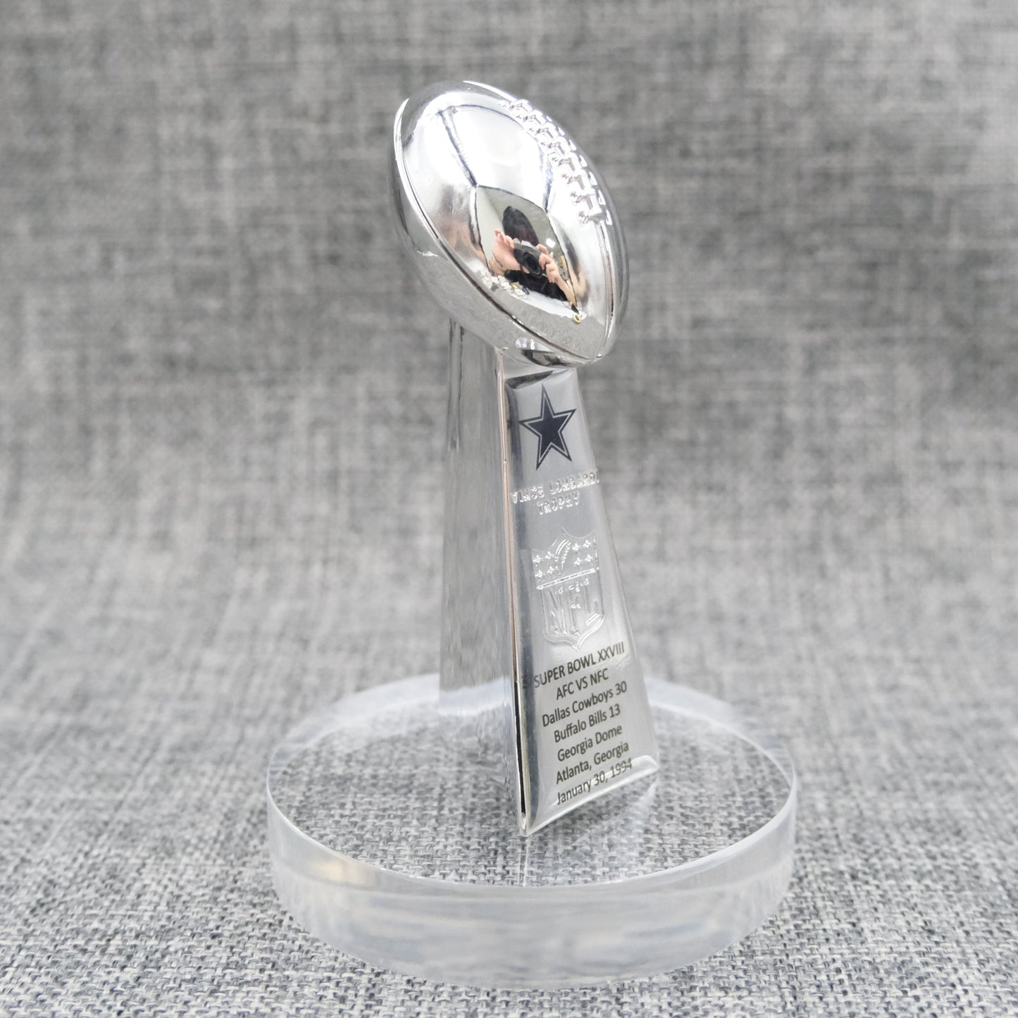 Dallas Cowboys Super Bowl Trophy Team Logo