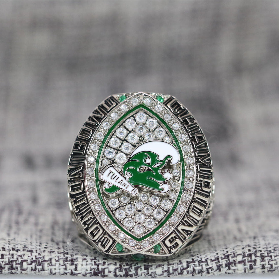 Tulane University Green Wave College Football Cotton Bowl Ring (2023)