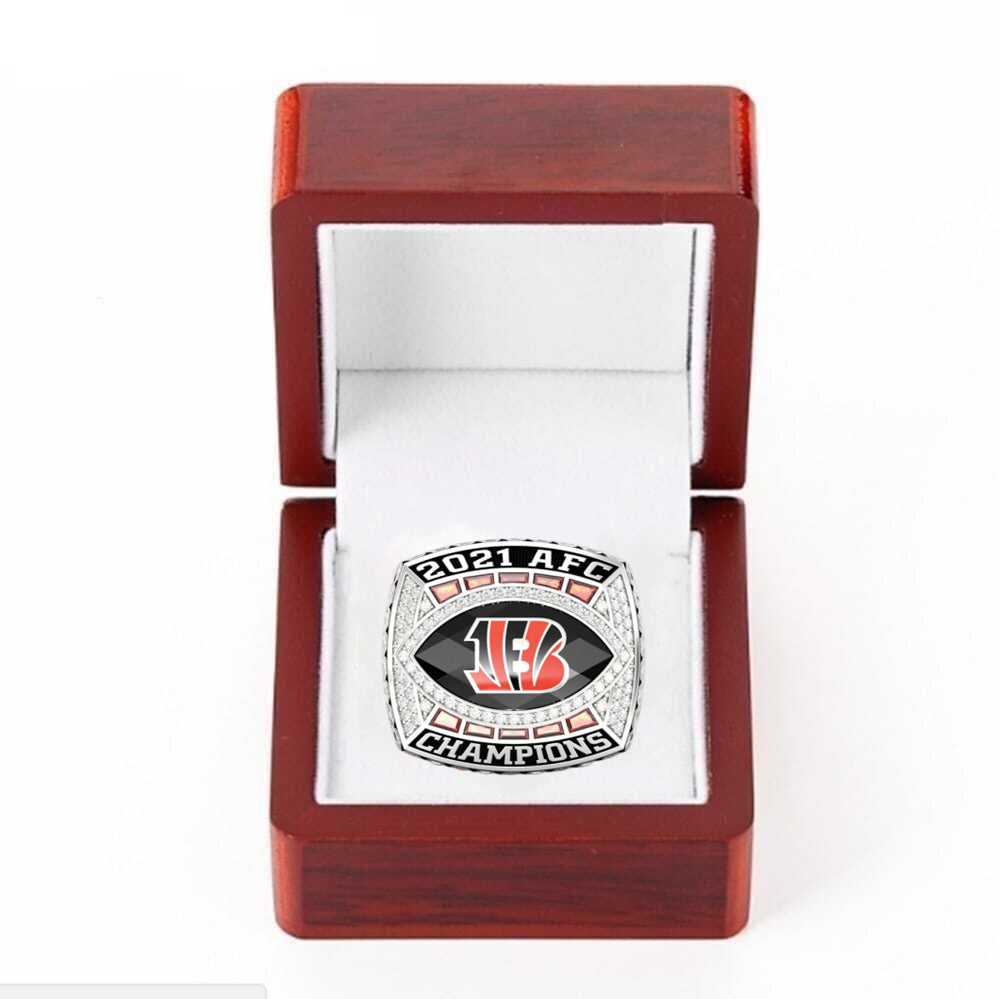 2021 AFC Championship Rings  Cincinnati Bengals NFL