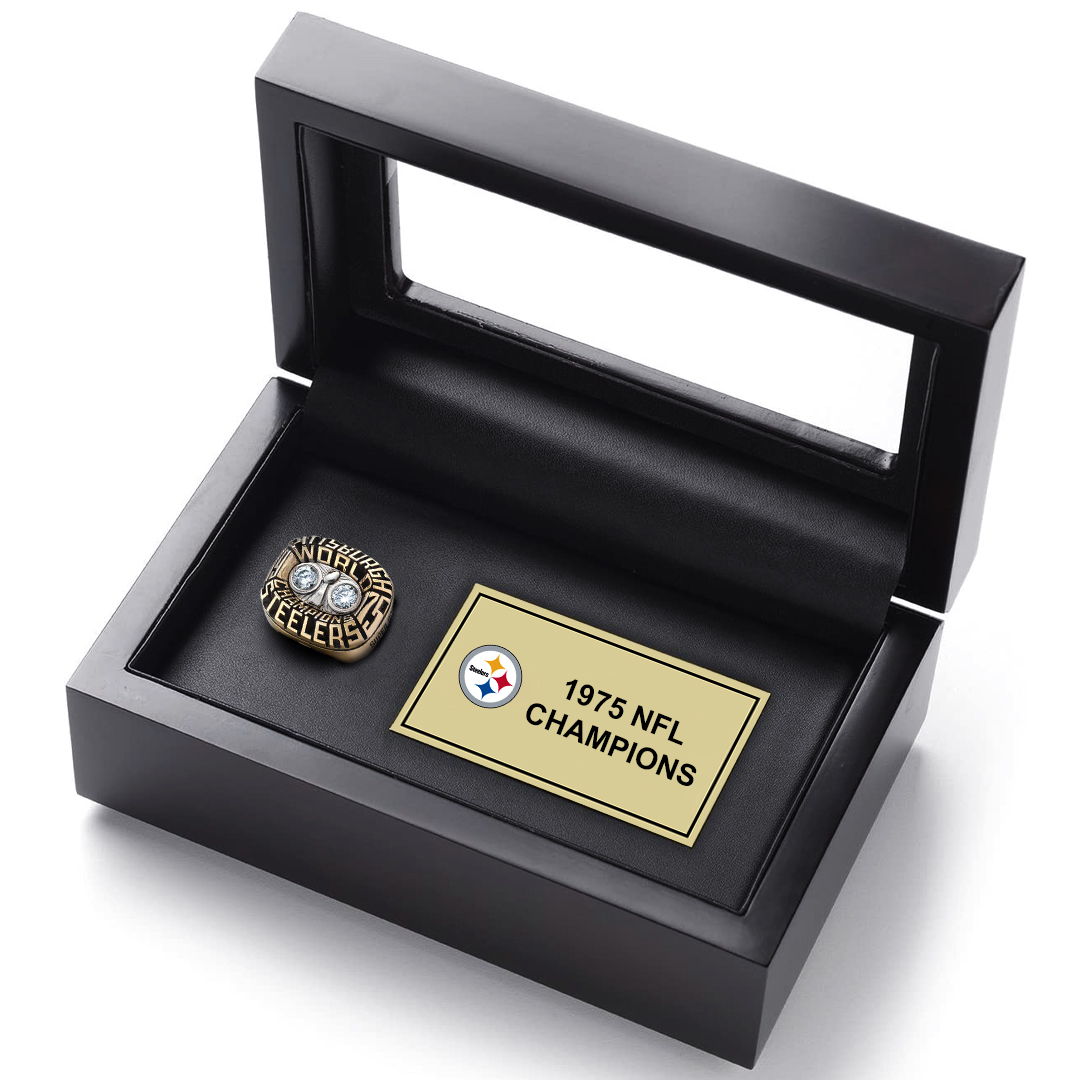 Premium Series-1975 Pittsburgh Steelers Super Bowl Ring