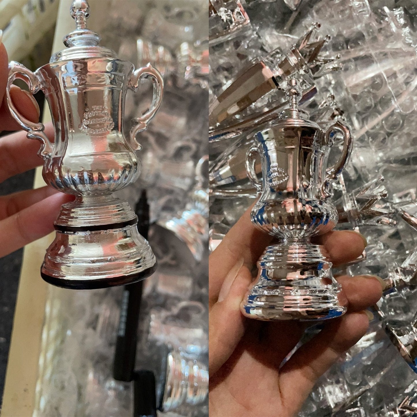 FA Cup Trophy(Indicate what ribbon you want)