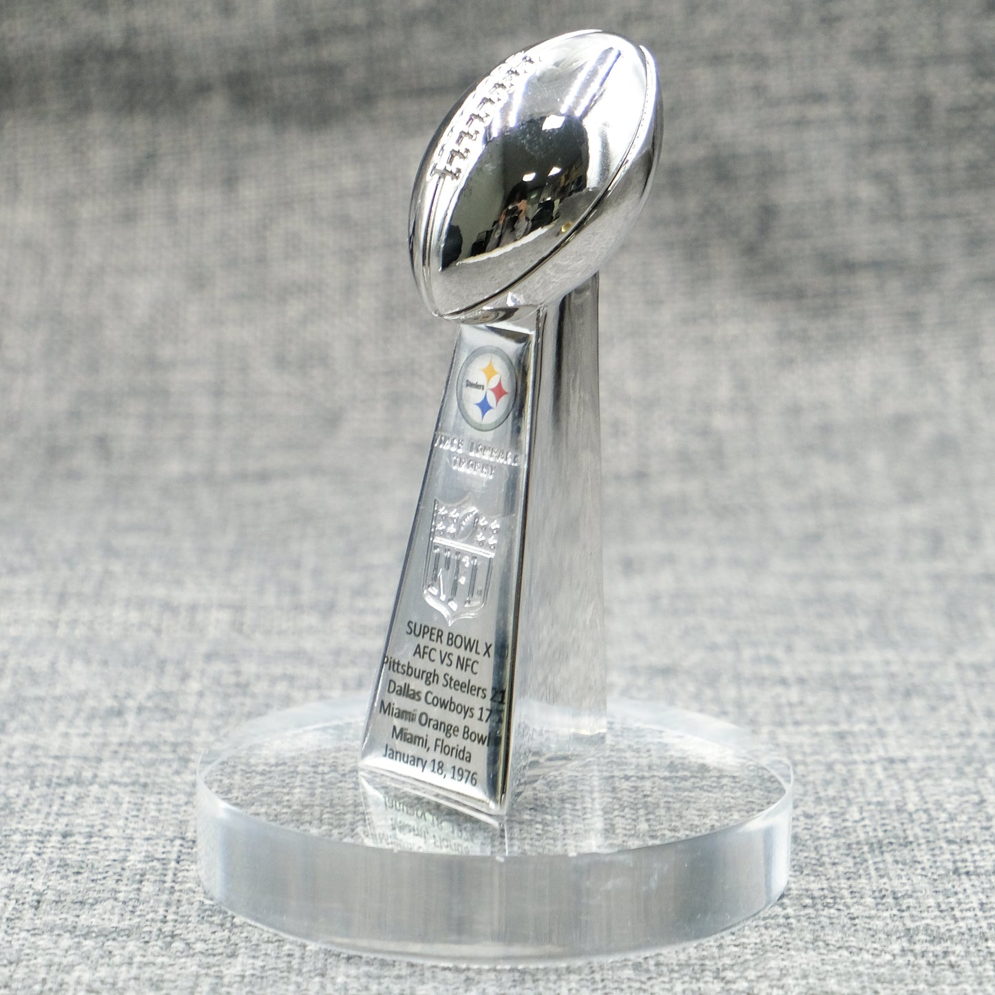 Pittsburgh Steelers Super Bowl Trophy Team Logo