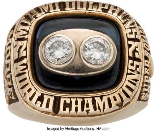 1973 Miami Dolphins Super Bowl Championship Ring